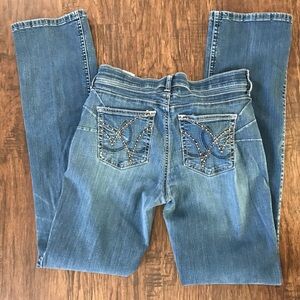 Wrangler Q-Baby Blue Jeans 9/10X36